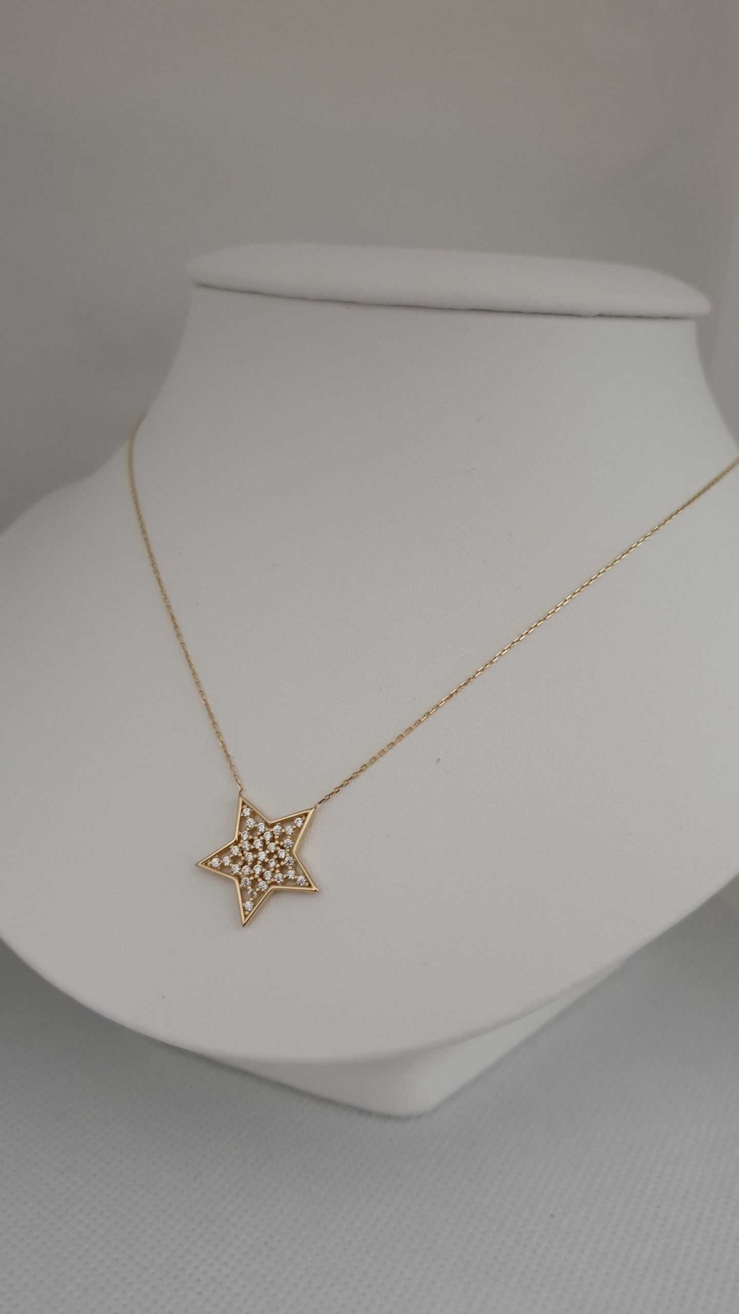 "Golden Stars" 14 karátos arany nyaklánc