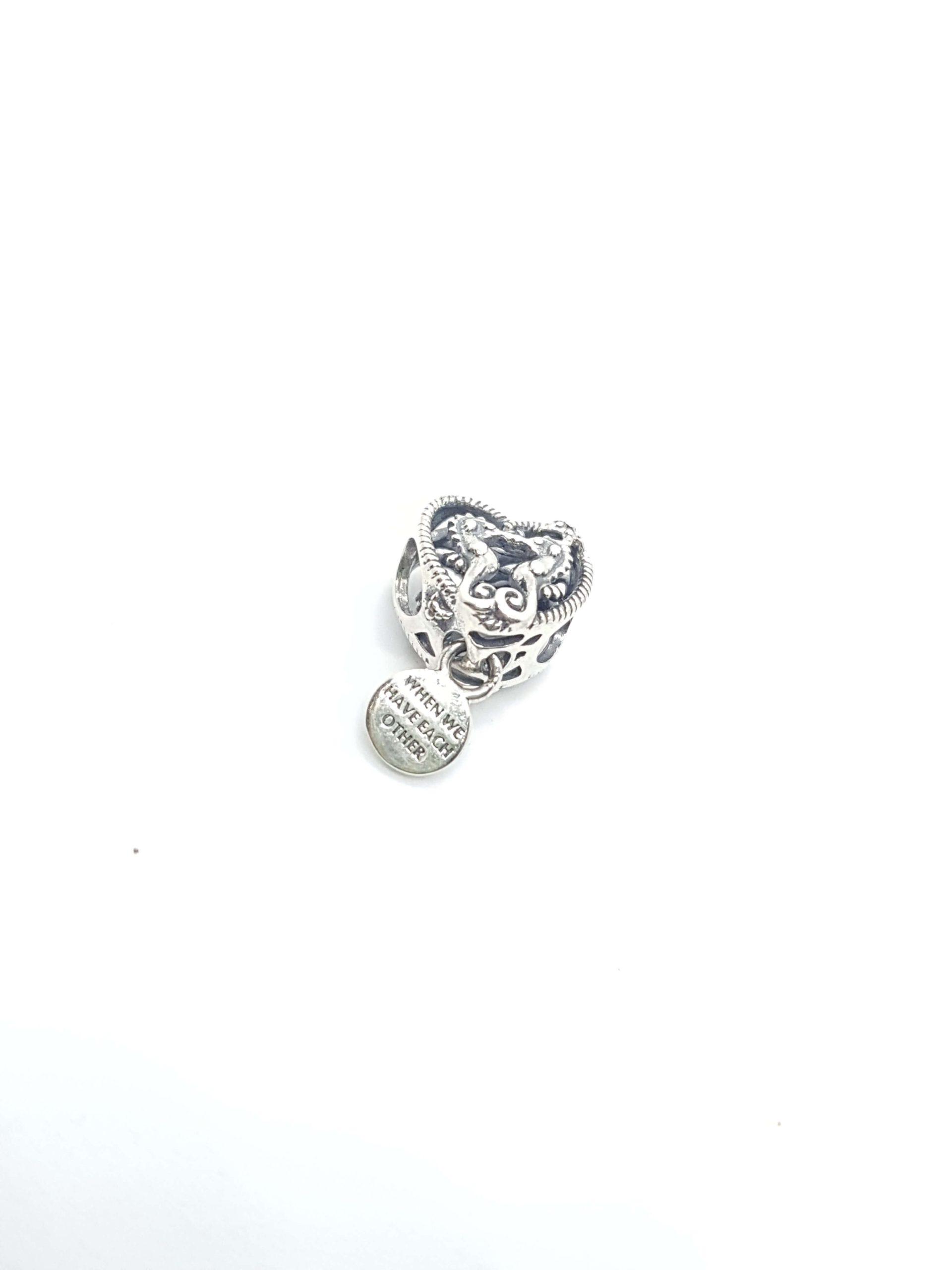 "Seahorse" ezüst charm - Image 4