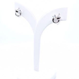 "Sweetheart" ezüst fülbevaló