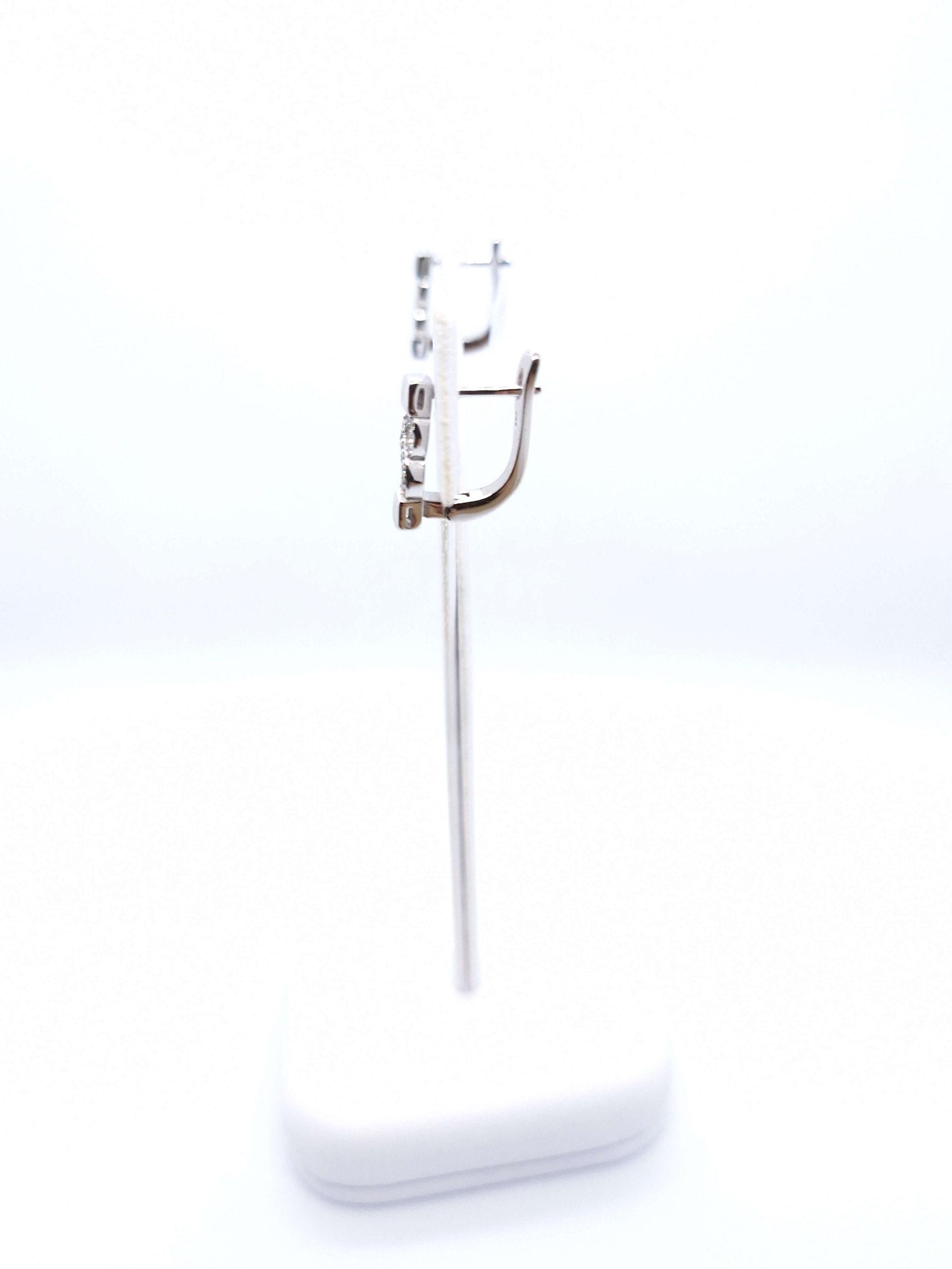 "Sparkling forever" ezüst fülbevaló - Image 4