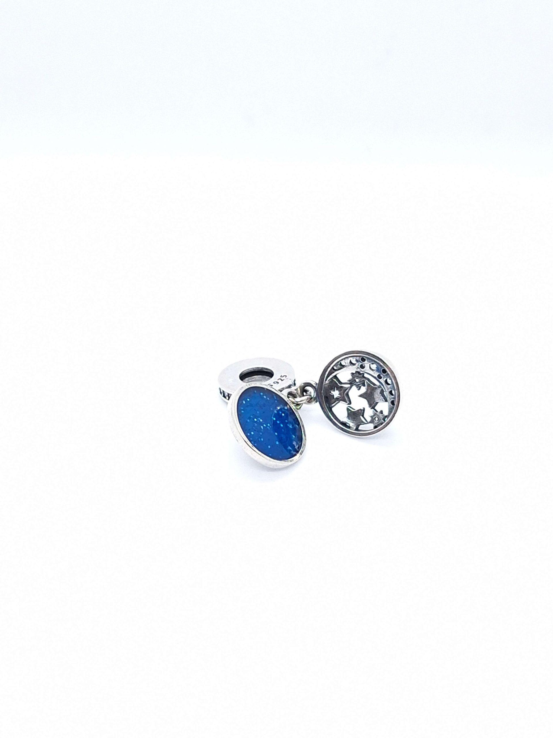 "Night Sky" ezüst charm