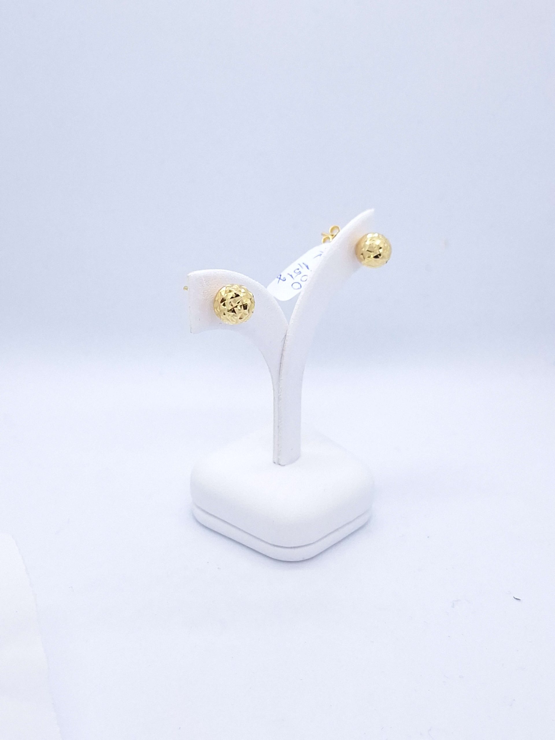 "Sparkling sphere" 14 karátos fülbevaló - Image 3