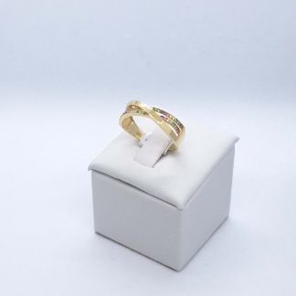 "Fancy ribbon" 14 karátos arany gyűrű