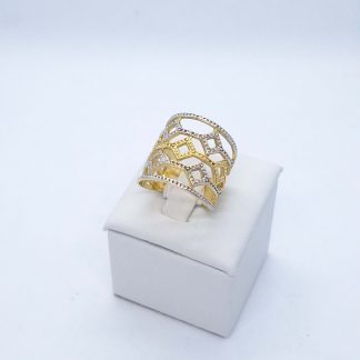 "Shield" 14 karátos arany gyűrű